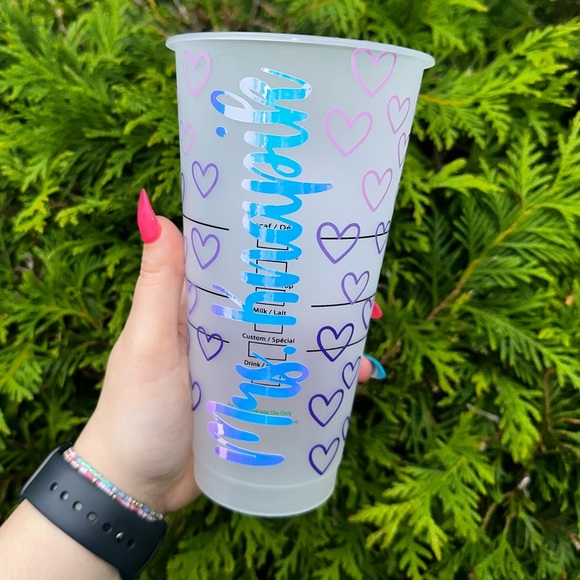 Ombré teaching is a work of heart hearts cup - Picture 3 of 8